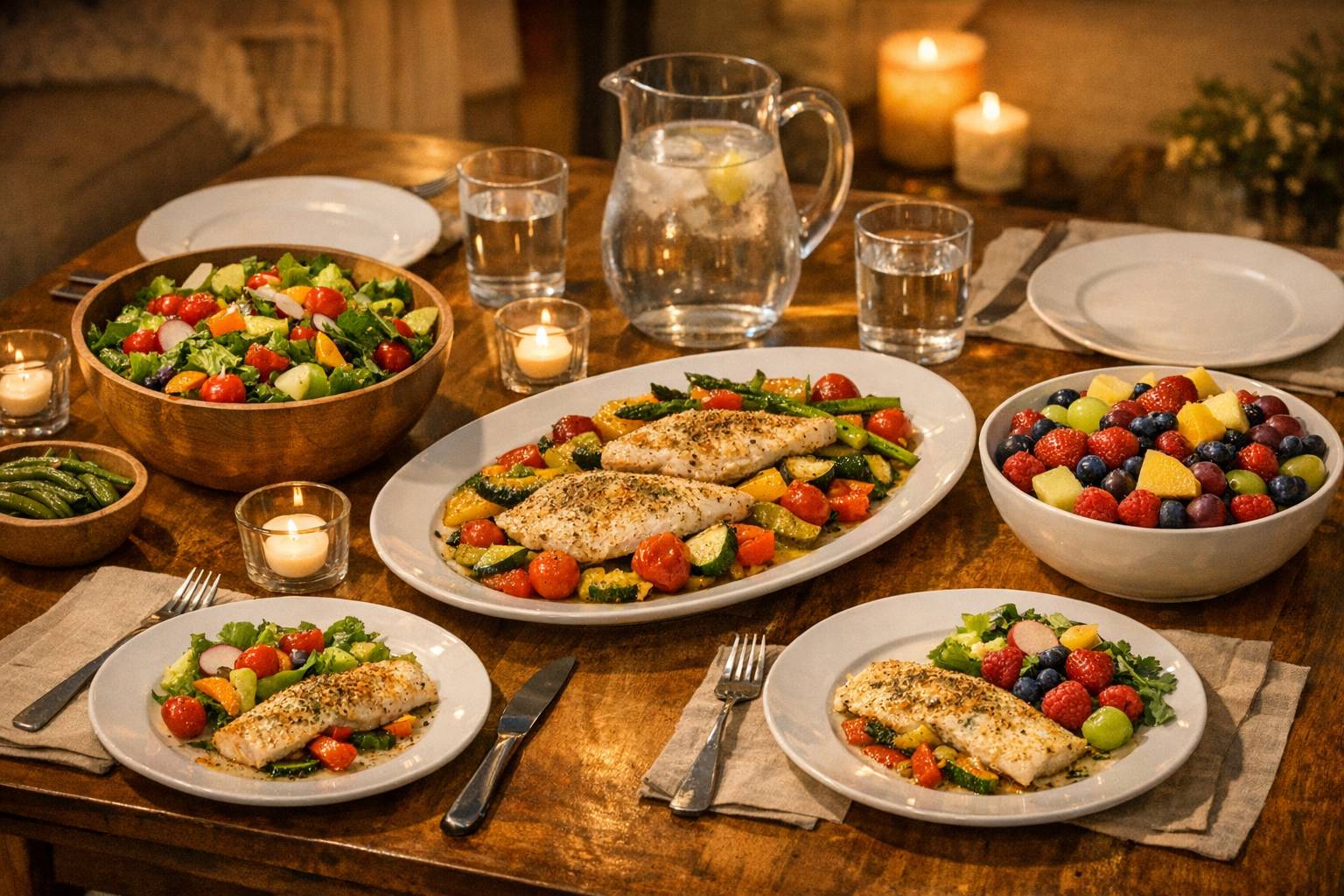 Trucos de cocina ligera para evitar digestiones pesadas en cenas familiares